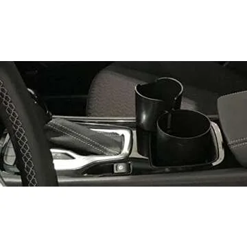 KruzCup Two-Cup Console Organizer (Black)