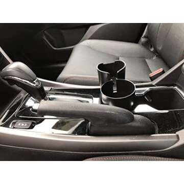 KruzCup Two-Cup Console Organizer (Black)