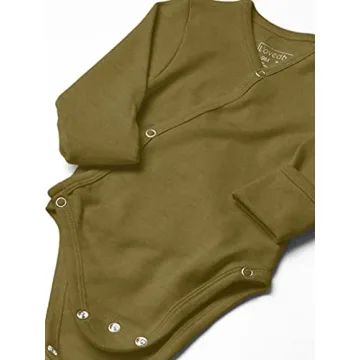 Organic Cotton Kimono Bodysuit for Babies - Safe & Snug Fit