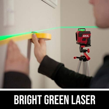 SKIL 100ft Self-Leveling Green Cross Line Laser