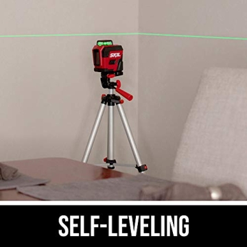 SKIL 100ft Self-Leveling Green Cross Line Laser