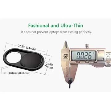 Ultra-Thin Webcam Cover Slider - CloudValley Privacy Solution