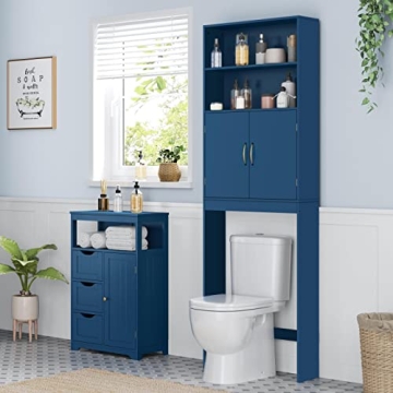 Maximize Bathroom Space with Yaheetech Storage Cabinet