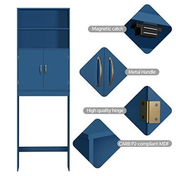Maximize Bathroom Space with Yaheetech Storage Cabinet