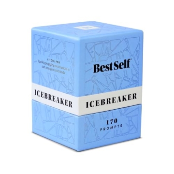 BestSelf Icebreaker Deck - Engaging Icebreaker Game with 170 Conversation Cards Prompts to Create Re...