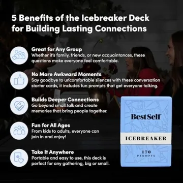 BestSelf Icebreaker Deck for Fun Conversations and Connections
