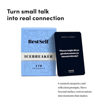 BestSelf Icebreaker Deck for Fun Conversations and Connections