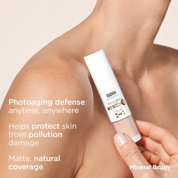 ISDIN Mineral Brush Powder for Pollution and Blue Light Protection