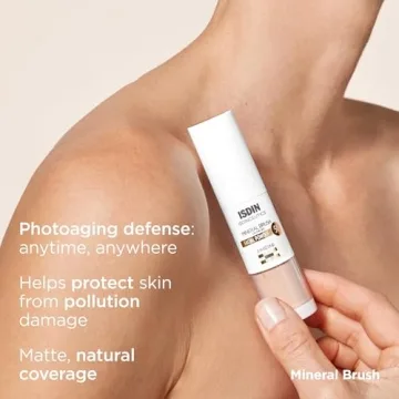 ISDIN Mineral Brush Powder for Pollution and Blue Light Protection