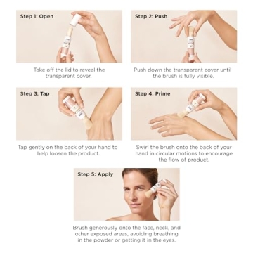 ISDIN Mineral Brush Powder for Pollution and Blue Light Protection