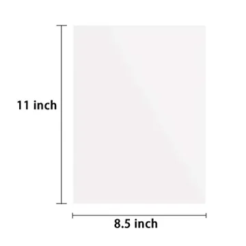 Weliu Transparency Film for Inkjet Printers 30 Sheets