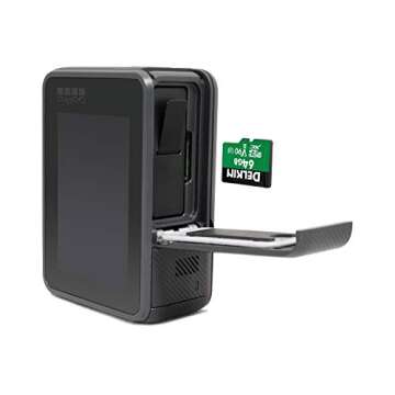 Delkin Devices 64GB Power MicroSD UHS-II (V90) - 300MB/s Read, 250MB/s Write, for 8K, 4K, 3D, HDR, and 360 Video Recording | High-Performance for Cameras