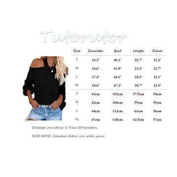 Tutorutor Womens Off Shoulder Crossed Halter Pullover Sweaters Oversized Long Batwing Sleeve Ribbed Knit Fall Jumper Top Black
