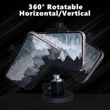 Vinkqiado Gym Magnetic Phone Mount Holder, Heavy Duty Magnet Base Cell Phone Clamp, Attracts to Ferrous Metal Surface, Designed for Gym, Motorcycles Tank, Tractor, Toolbox, Truck, Forklift