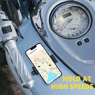 Vinkqiado Gym Magnetic Phone Mount Holder, Heavy Duty Magnet Base Cell Phone Clamp, Attracts to Ferrous Metal Surface, Designed for Gym, Motorcycles Tank, Tractor, Toolbox, Truck, Forklift