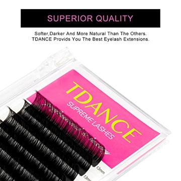 TDANCE Premium Eyelash Extensions for Volume Lashes