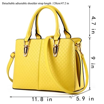 JHVYF Casual Top Handle Handbag Purse for Women