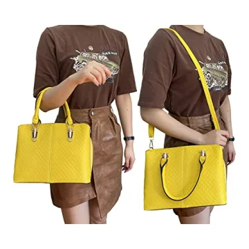 JHVYF Casual Top Handle Handbag Purse for Women