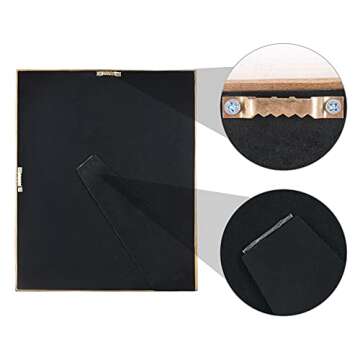 WRAPACK Vintage Mirror for Living Room Bedroom Wall Decor, Baroque Vanity Makeup Mirror