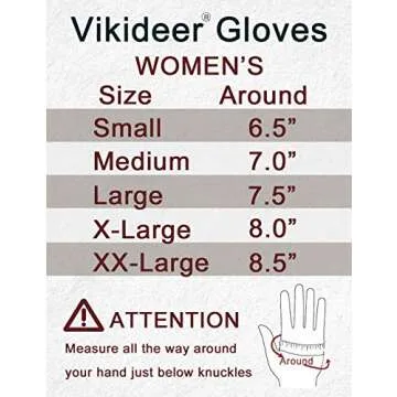 VIKIDEER Elegant Winter Black Long Leather Gloves for Women Full Touchscreen Womens Ladies Warm Lined Genuine Leather Gloves 15.7'' Black Large