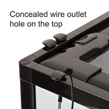 Durable 67 Gallon Reptile Terrarium with Sliding Doors