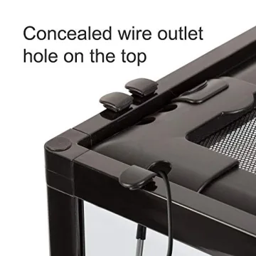 Durable 67 Gallon Reptile Terrarium with Sliding Doors