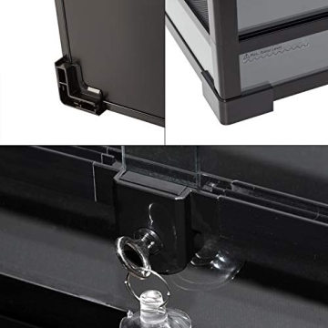 Durable 67 Gallon Reptile Terrarium with Sliding Doors