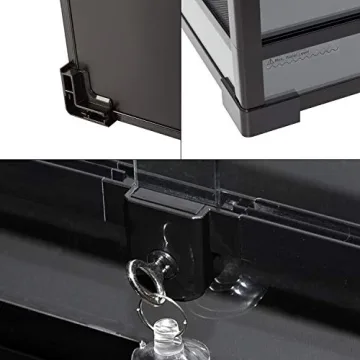 Durable 67 Gallon Reptile Terrarium with Sliding Doors