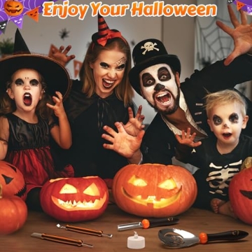 ZIZZ Pumpkin Carving Tools Set for Halloween Fun