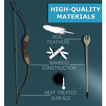 FSFF Bow and Arrow Set - Ideal Outdoor Toy for Kids