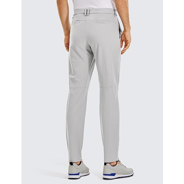 CRZ YOGA Comfy Golf Pants - Unique Olive Stylish Trousers