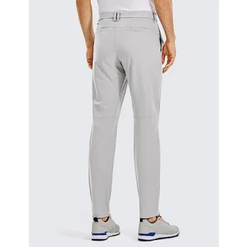 CRZ YOGA Comfy Golf Pants - Unique Olive Stylish Trousers