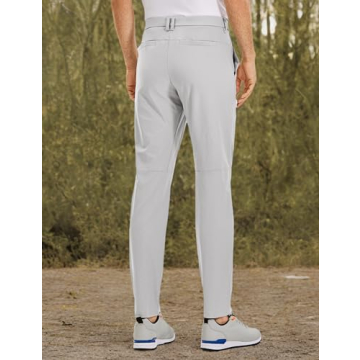 CRZ YOGA Comfy Golf Pants - Unique Olive Stylish Trousers