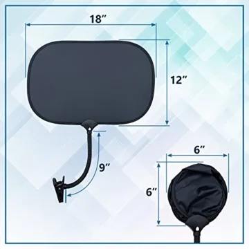 TopShade Laptop Sun Shade - Portable and Adjustable Light Blocker