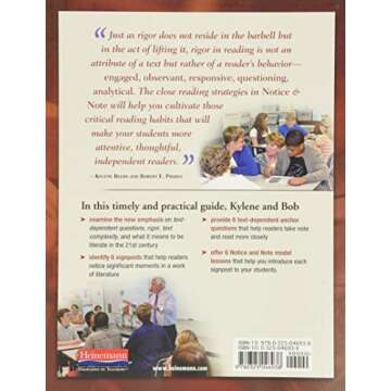 Notice & Note: Strategies for Close Reading (Notice & Note Series)