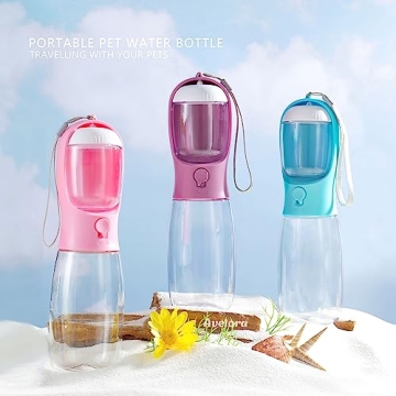 Portable AVELORA Dog Water Bottle for Outdoor Pets