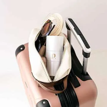 Priya 2-in-1 Beauty Sponge Holder, Makeup Blender Case and Stand for Countertop and Travel