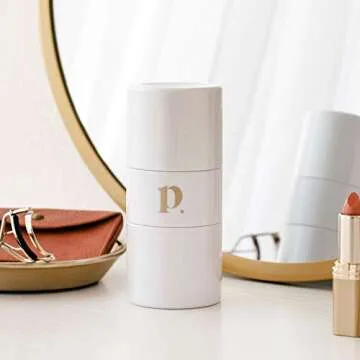 Priya 2-in-1 Beauty Sponge Holder, Makeup Blender Case and Stand for Countertop and Travel