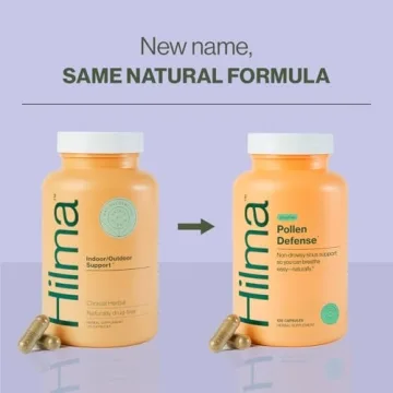 Hilma Natural Sinus Support - Vegan Allergy Relief Capsules