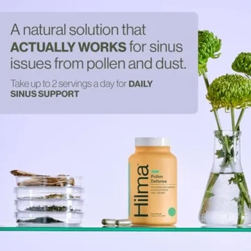 Hilma Natural Sinus Support - Vegan Allergy Relief Capsules