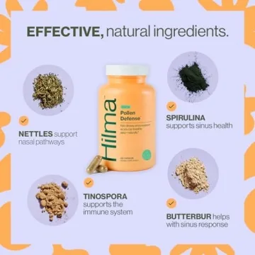 Hilma Natural Sinus Support - Vegan Allergy Relief Capsules