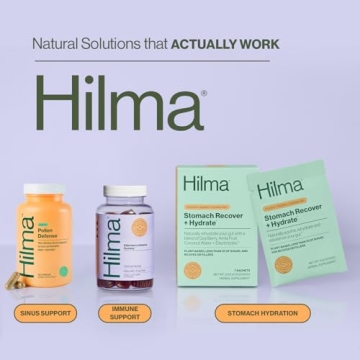 Hilma Natural Sinus Support - Vegan Allergy Relief Capsules