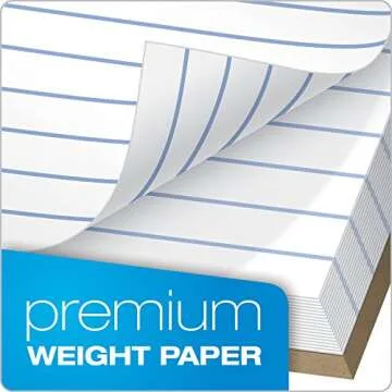 TOPS Legal Pads 6 Pack Docket Gold Premium Quality Wide Ruled