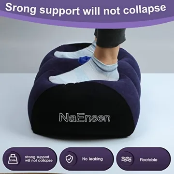 Multifunctional Inflatable Half Moon Pillow for Couples