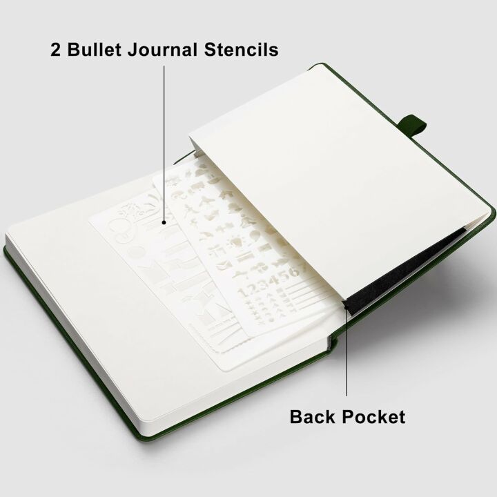 RETTACY A5 Bullet Dotted Journal 2-Pack