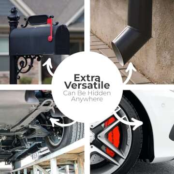 Secure Magnetic Key Holder for Home & Car - RamPro