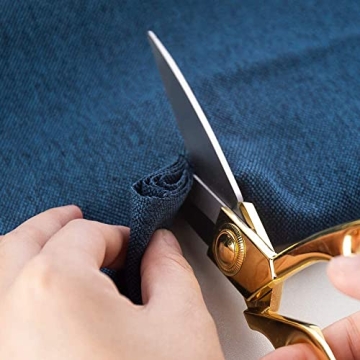 SIRMEDAL Professional Heavy Duty Tailor Scissors Gold