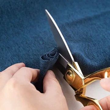 SIRMEDAL Professional Heavy Duty Tailor Scissors Gold