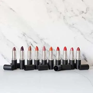 Gabriel Cosmetics Lipstick (Raisin - Burgundy Wine/Cool Crème)