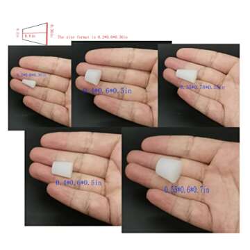 GLIDLEEO 15 PCS（6PCS Different Sizes） Soft Silicone Belly Button Plug Belly Button Shaper Tummy Tuck for Liposuction or Umbilical Hernia Repair, 6 Count (Pack of 1), (cdg005)